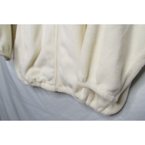 Catalina Woman 4 Season Fleece Full Zip Jacket Drawstring Waist Size 1X 16w/18w - Picture 4 of 10